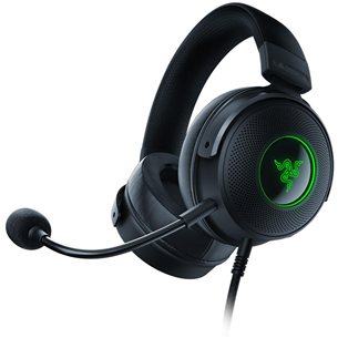 Razer Kraken V3 HyperSense, melna - Austiņas ar mikrofonu