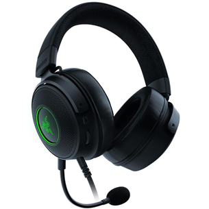 Razer Kraken V3 HyperSense, melna - Austiņas ar mikrofonu