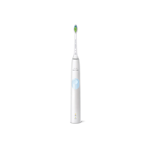 Philips Sonicare ProtectiveClean 4300, 2 gab., ceļojumu futrālis, balta - Elektrisko zobu birstu komplekts