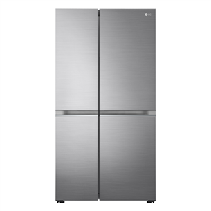 LG, NoFrost, 655 L, height 179 cm, silver - SBS Refrigerator