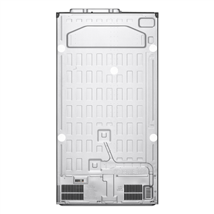 LG, NoFrost, augstums 179 cm, 655 L, sudraba - SBS ledusskapis