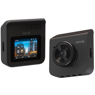 70mai Dash Cam A400, 1440P, WiFi, pelēka - Videoreģistrators A400GREY