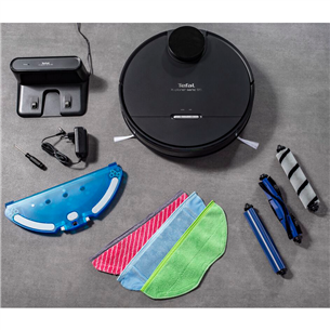 Tefal X-plorer Serie 95 Animal Care, melna – Robots putekļu sūcējs