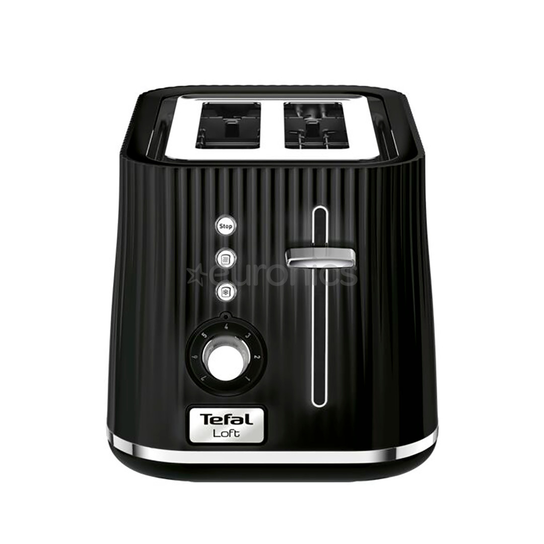 Tefal Loft, 850 W, melna - Tosteris