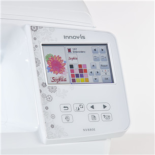 Brother Innov-is NV880E, white - Embroidery Machine