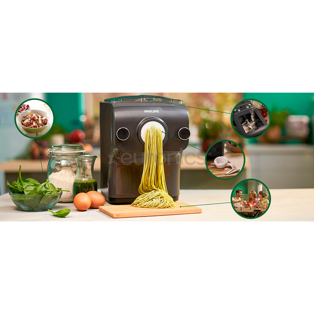 Philips Avance Collection, 200 W, black - Pasta maker