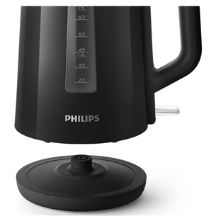 Philips 3000, 2200 W, melna - Tējkanna