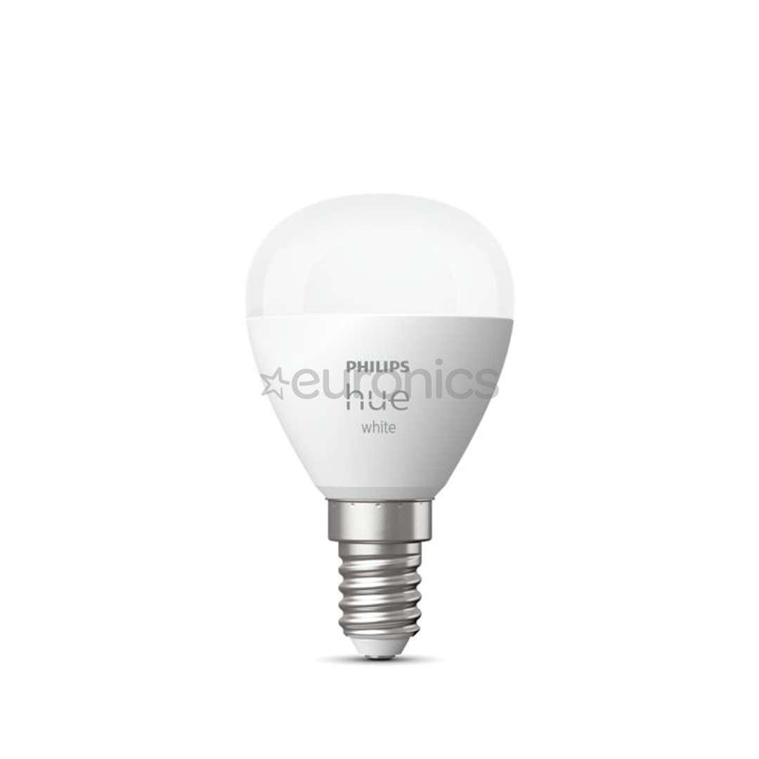 Philips Hue White Lustre, P45, E14, white - Smart Light