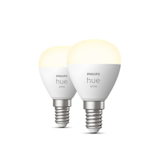 Philips Hue White Lustre, P45, E14, 2 gab., balta - Viedā spuldze 929002440604