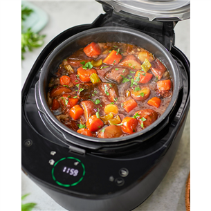 Philips All-in-One Cooker, 5L, 1000 W, melna - Spiediena gatavošanas katls