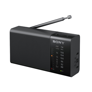 Sony, AM/FM, melna - Radio ICFP37.CE7
