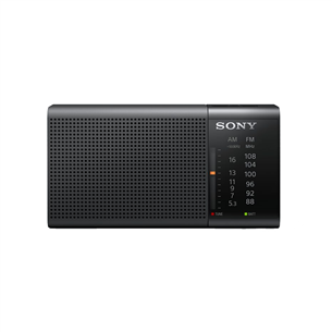 Sony, AM/FM, melna - Radio