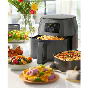 Philips Airfryer XXL, 2225 W, pelēka - Karstā gaisa friteris