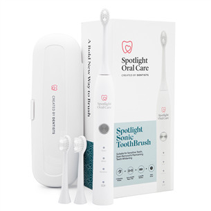 Spotlight, дорожный футляр, белый - Электрическая зубная щетка SONICEU