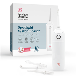 Spotlight Water Flosser, balta - Zobu starpu tīrītājs