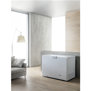 Whirlpool, 312 L, height 92 cm, white - Chest Freezer