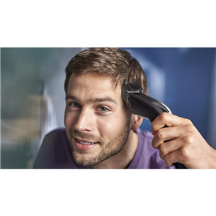 Philips Hairclipper 5000, 0.5-28 mm, melna - Matu griežamā mašīna