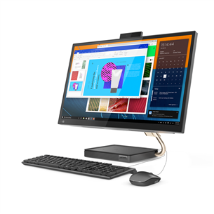 Lenovo IdeaCentre AIO 5 27IOB6, 27'', i5, 16 ГБ, 512 ГБ, W11H, темно-серый - Настольный компьютер