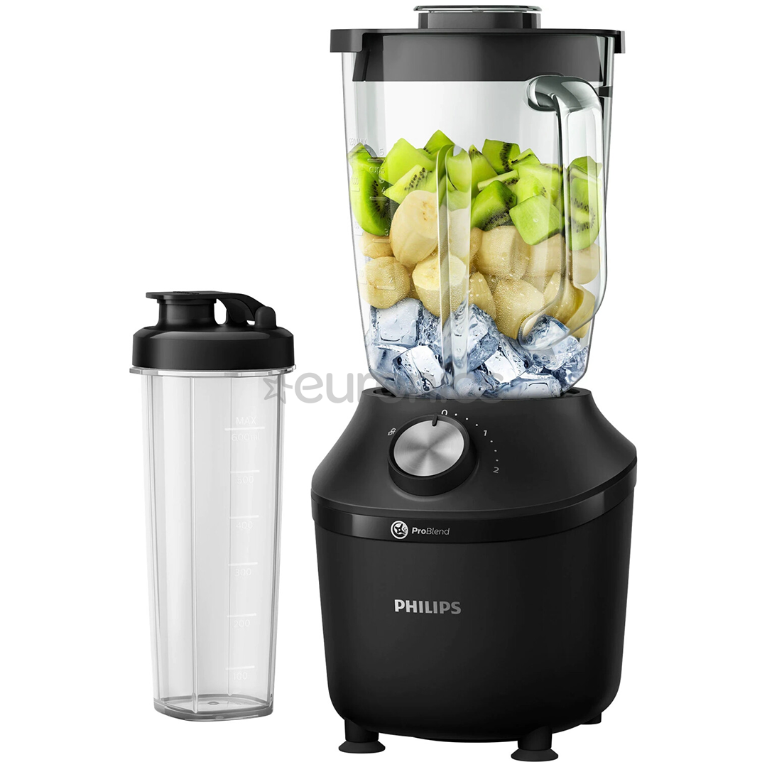 Philips Serie 7000 1500W Blender Glass Black