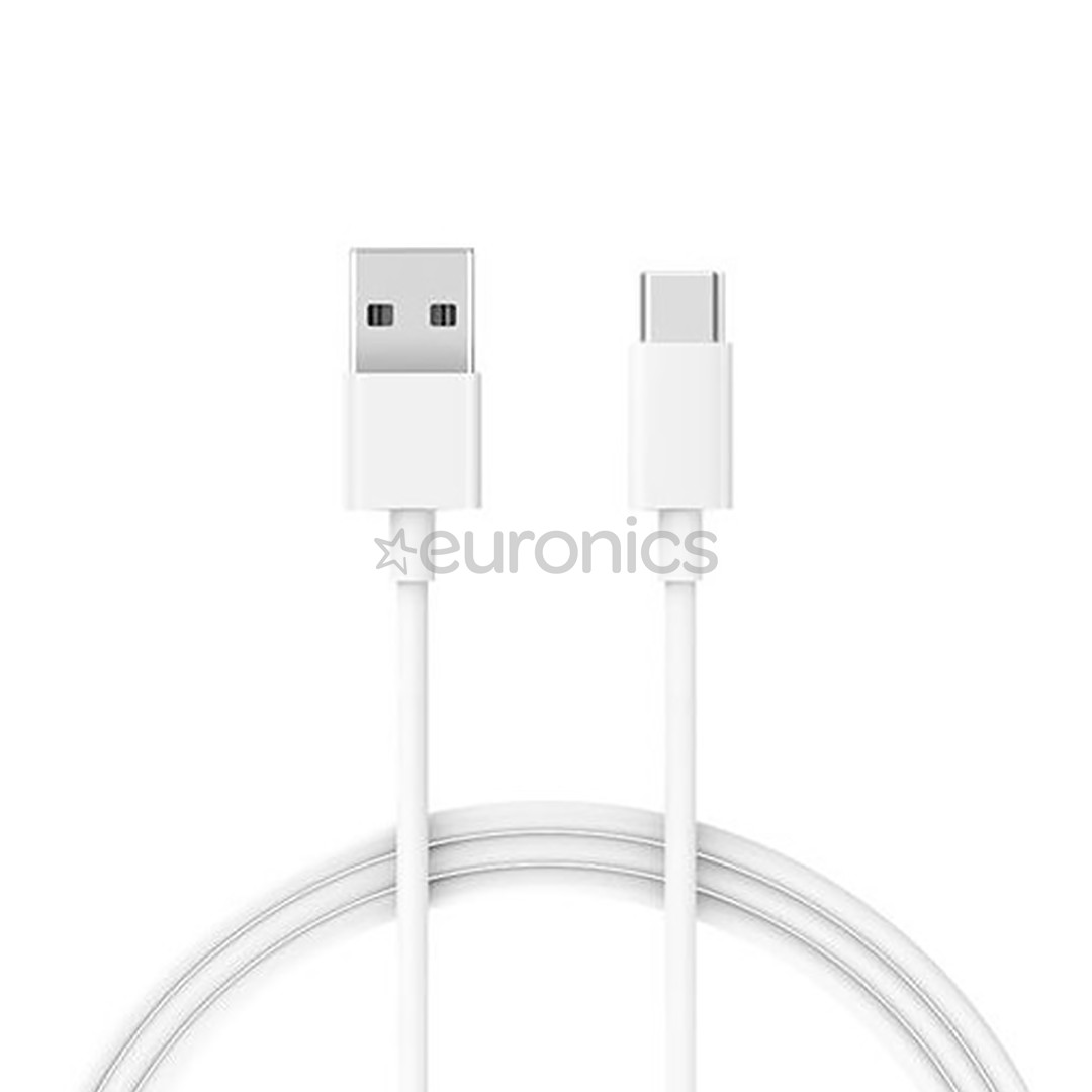 Xiaomi Mi, USB-A -- USB-C, 1 m, white - Cable