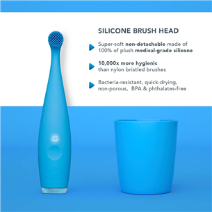 Foreo ISSA baby, blue - Electric Baby Toothbrush
