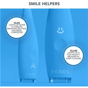 Foreo ISSA baby, blue - Electric Baby Toothbrush