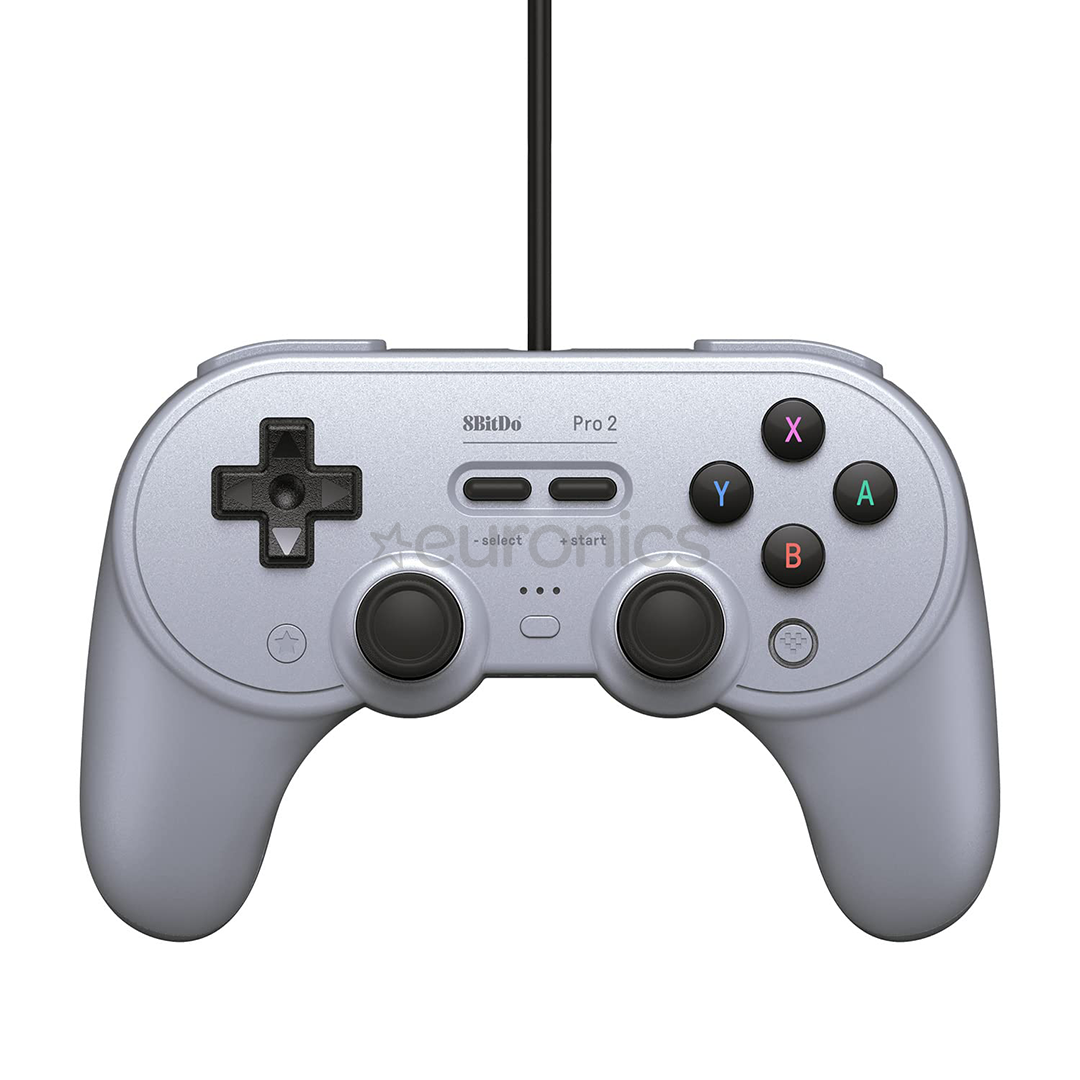 8Bitdo Pro 2 Wired, серый - Игровой пульт