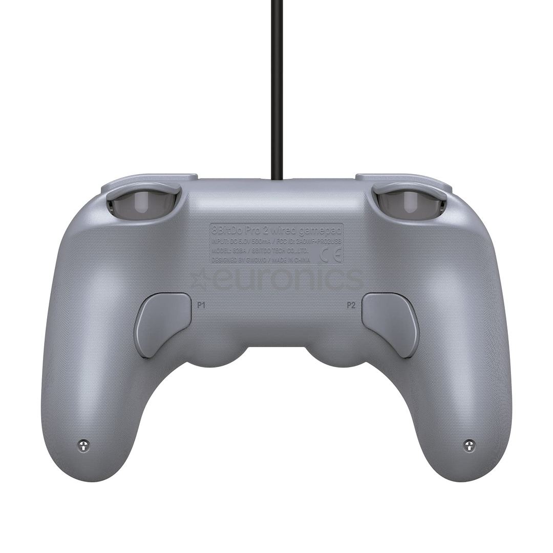 8Bitdo Pro 2 Wired, серый - Игровой пульт