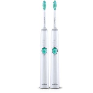 Philips Sonicare EasyClean, 2 gab., balta/zaļa - Elektrisko zobu birstu komplekts