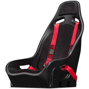 Next Level Racing Elite ES1 Sim Racing Seat, melna - Sacīkšu krēsls