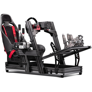 Next Level Racing Elite ES1 Sim Racing Seat, melna - Sacīkšu krēsls