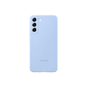 Samsung Galaxy S22+ Silicone Cover, gaiši zila - Smartphone cover