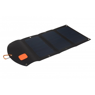 Xtorm Solar Booster, 21W, melna + Rugged Power Bank 10000 mAh, melna - Viedierīču uzlādes komplekts