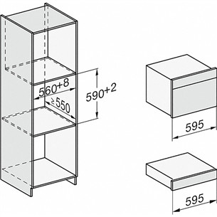 Miele, 40 L, black - Built-in Steam Oven