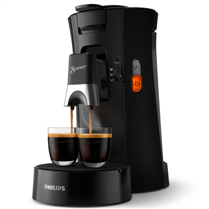 Philips Senseo Select, melna - Maisiņu kafijas automāts CSA230/61