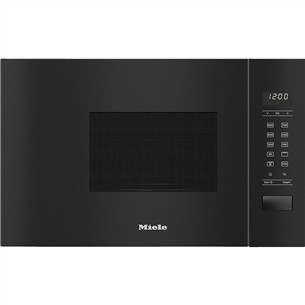 Miele, 17 л, 800 Вт, черный - Интегрируемая микроволновая печь с грилем M2234OBSW