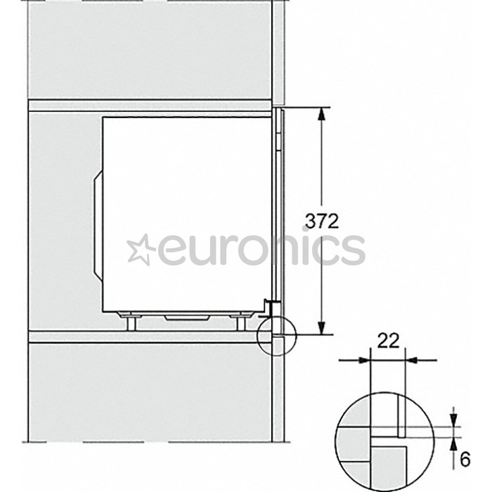 Miele, 17 L, 800 W, black - Built-in Microwave Oven with Grill