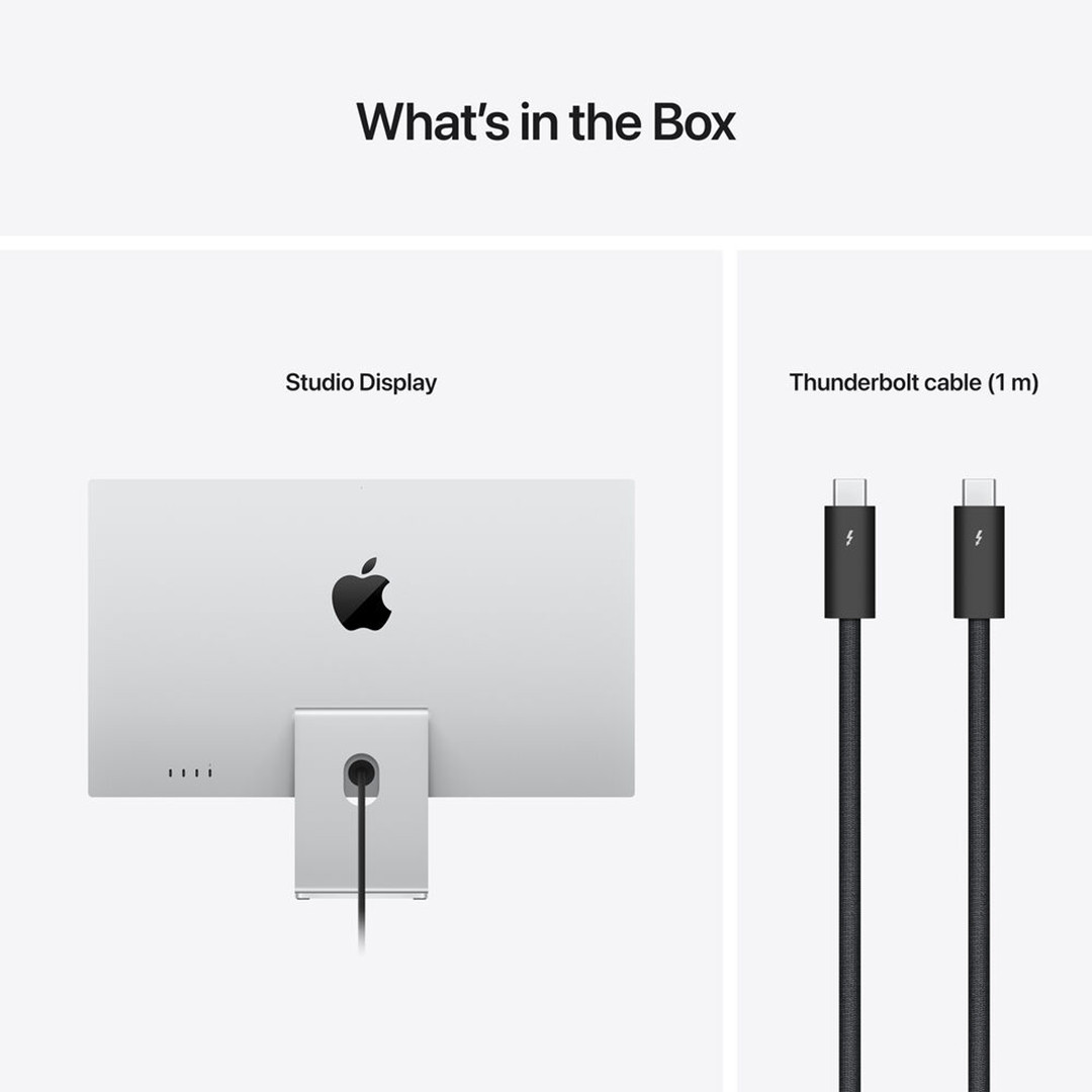 Apple 27" Studio Display, Standard Glass, statīvs ar regulējamu augstumu & slīpumu, sudraba - Monitors