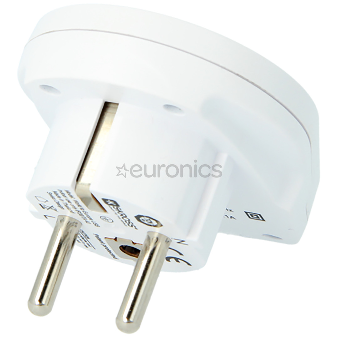 Skross World to Europe USB, balta - Ceļojuma adapteris
