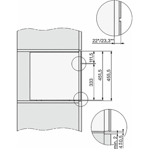 Miele CVA 7440, white - Built-in Espresso Machine