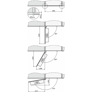 Miele CVA 7440, balta - Iebūvējams kafijas automāts