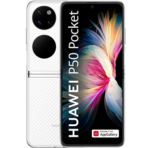 Huawei P50 Pocket, balta - Viedtālrunis 51096WWA