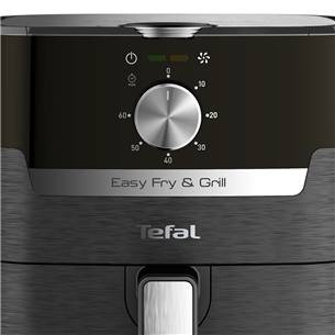 Tefal Easy Fry & Grill, 1550 W, melna - Karstā gaisa friteris