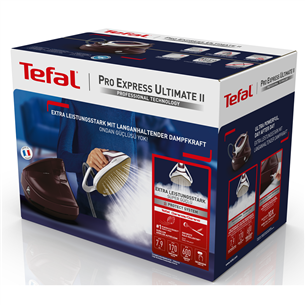 Tefal Pro Express Ultimate II, 3000 W, purple/white - Ironing System