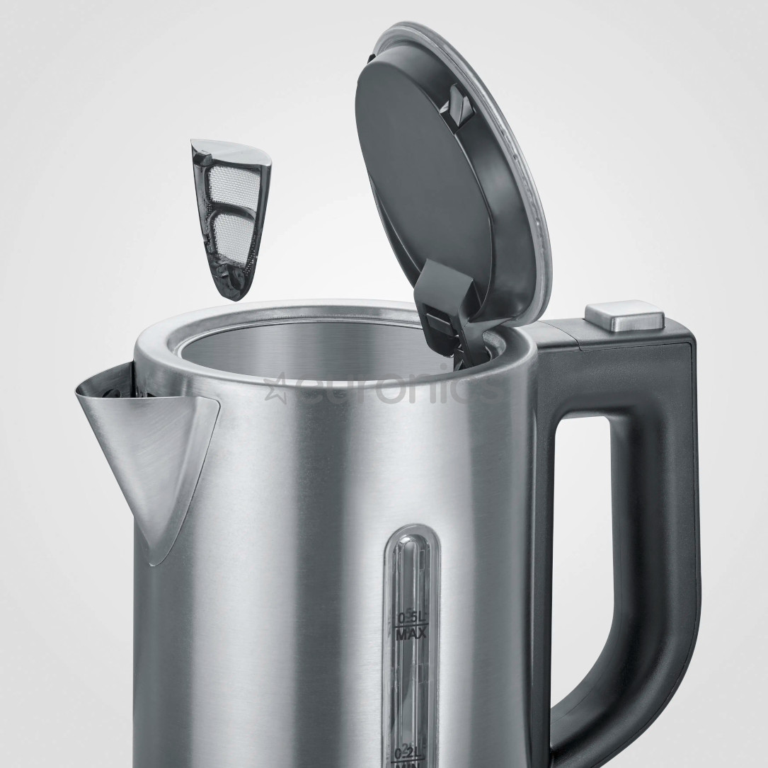 Severin WK 3647 Mini Travel Kettle, 0.5 L, nerūsējošā tērauda - Tējkanna