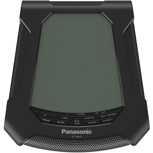 Panasonic SC-TMAX5, melna/zaļa - Portatīvā mūzikas sistēma