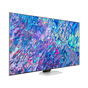 Samsung QN85B Neo QLED 4K, 65'', centra statīvs, sudraba - Televizors