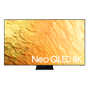 Samsung QN800B Neo QLED 8K, 65'', centra statīvs, sudraba/melna - Televizors QE65QN800BTXXH