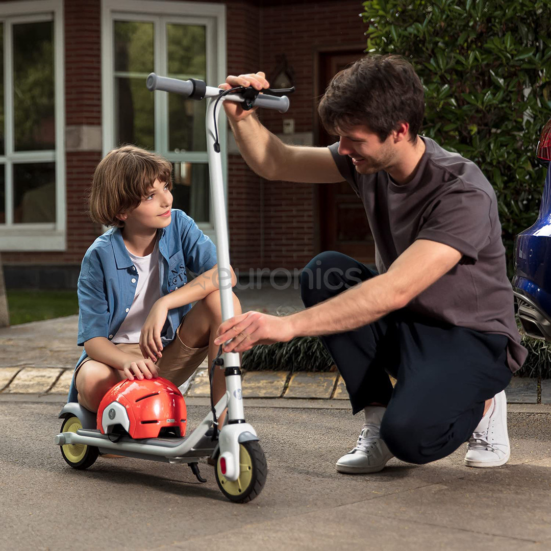 Segway Ninebot eKickScooter ZING C10, balta/pelēka - Elektriskais skrejritenis bērniem