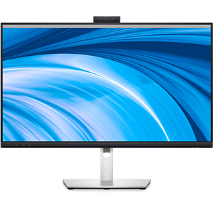 Dell C2723H, 27'', Full HD, LED IPS, video konference, melna/pelēka - Monitors C2723H